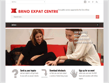 Tablet Screenshot of brnoexpatcentre.eu